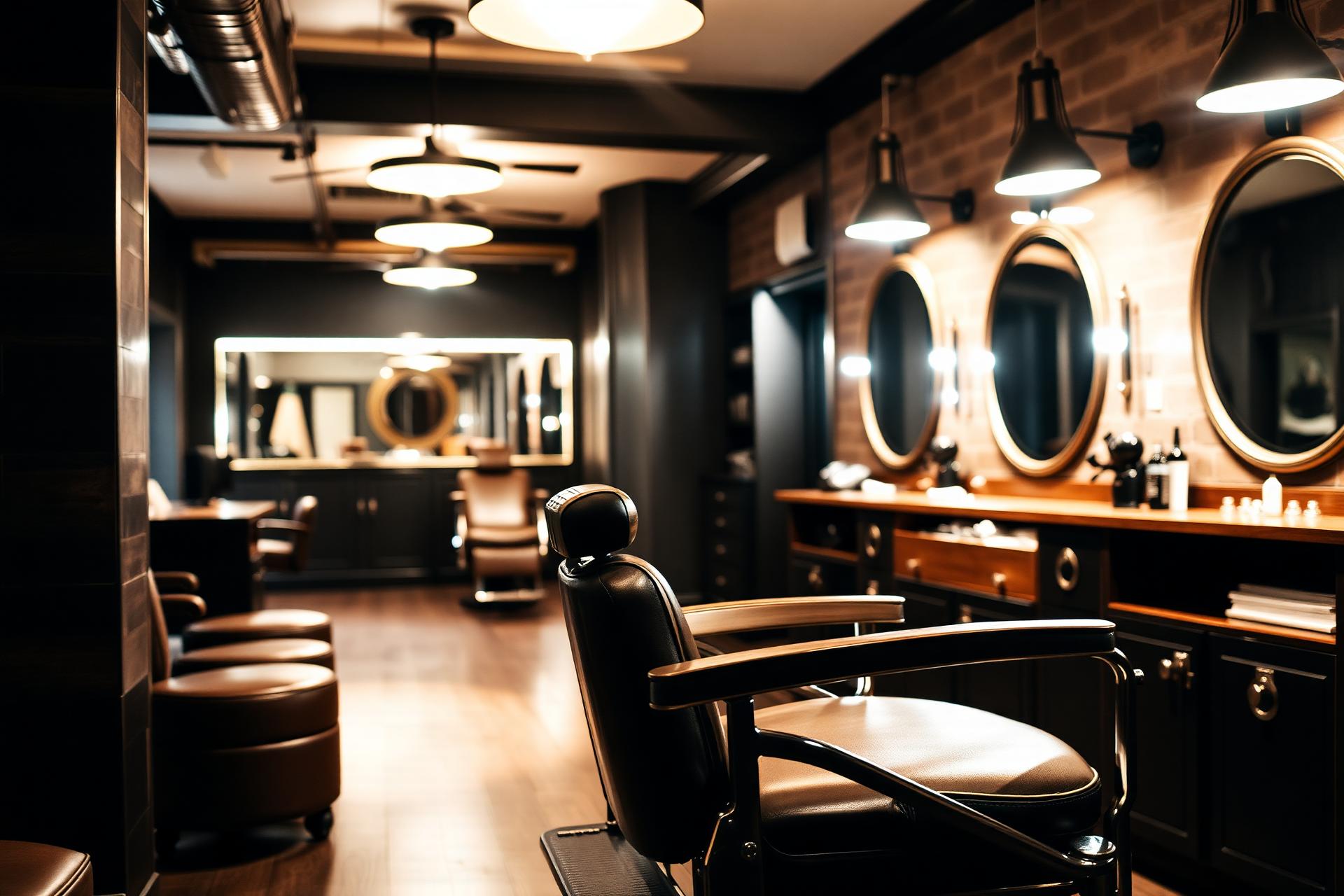 Innenraum des FSM Friseursalons in Mainz
